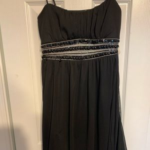 Black dress w/ beads
